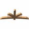 Ekena Millwork Davenport Timber Gable Bracket, Western Red Cedar, 84"W x 35"H x 5 1/2"D x 5 1/2"F, 10/12 Pitch GBW084X35X0606DAV00SWR - alternate 4
